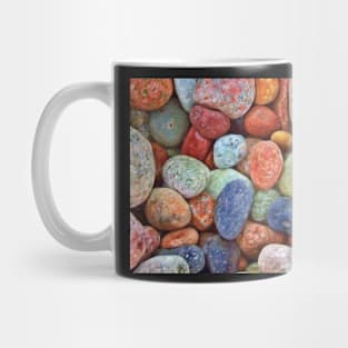 Colorful River Stones Pattern Mug